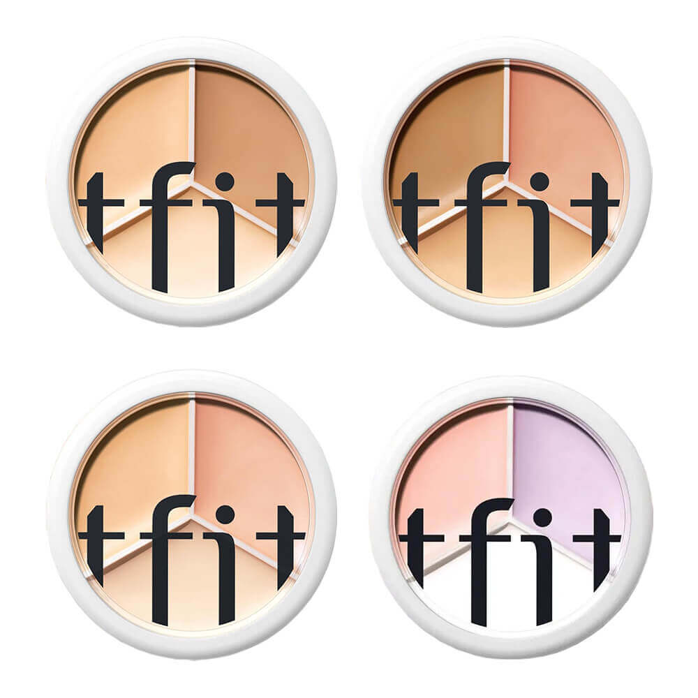 Tfit Палетка консилеров Cover Up Pro Concealer 00 Light Tfit Палетка консилеров Cover Up Pro Concealer 00 Light