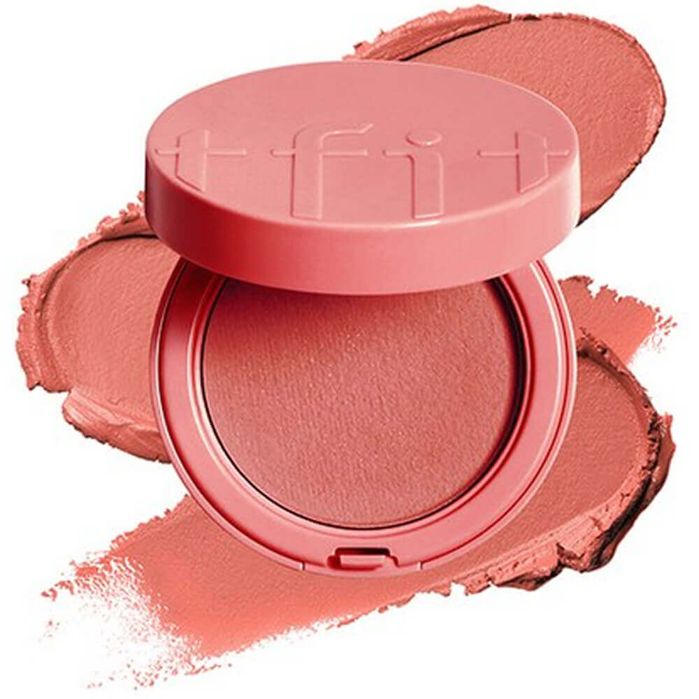 tfit Румяна-кушон с бархатным финишем Fluffy Velvet Cushion Blush N02 Fig Nude