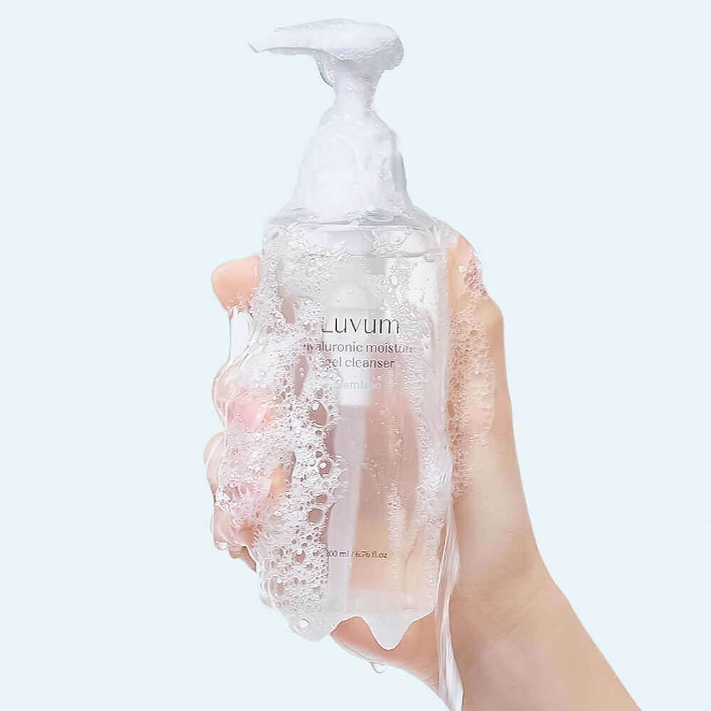 Luvum Миниатюра Гиалуроновый гель-пенка для умывания Hyaluronic Moisture Gel Cleanser Bamboo