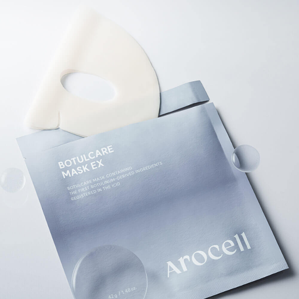 AROCELL Гидрогелевая маска с ботулиническим полипептидом и коллагеном Botulcare Mask EX 1 шт
