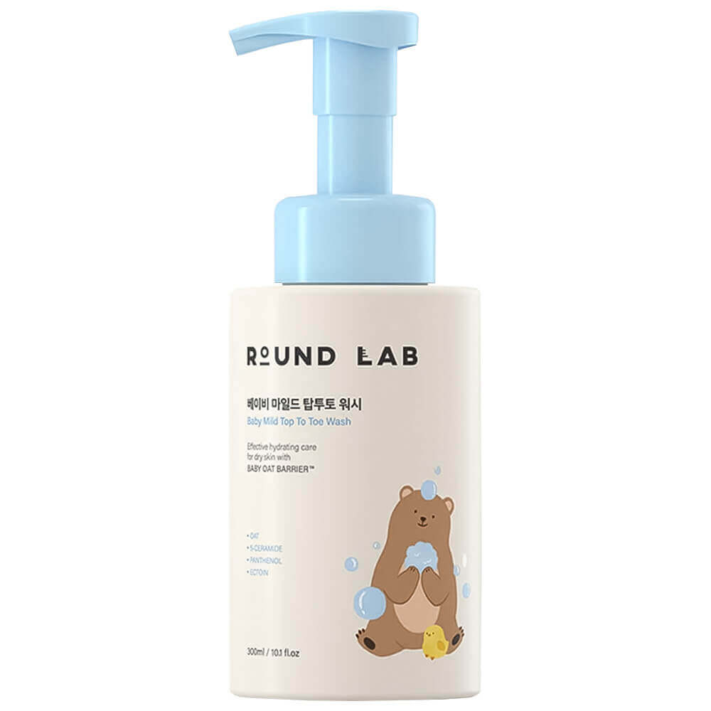 Round Lab Детская очищающая пенка Baby Mild Top To Toe Wash 300 мл