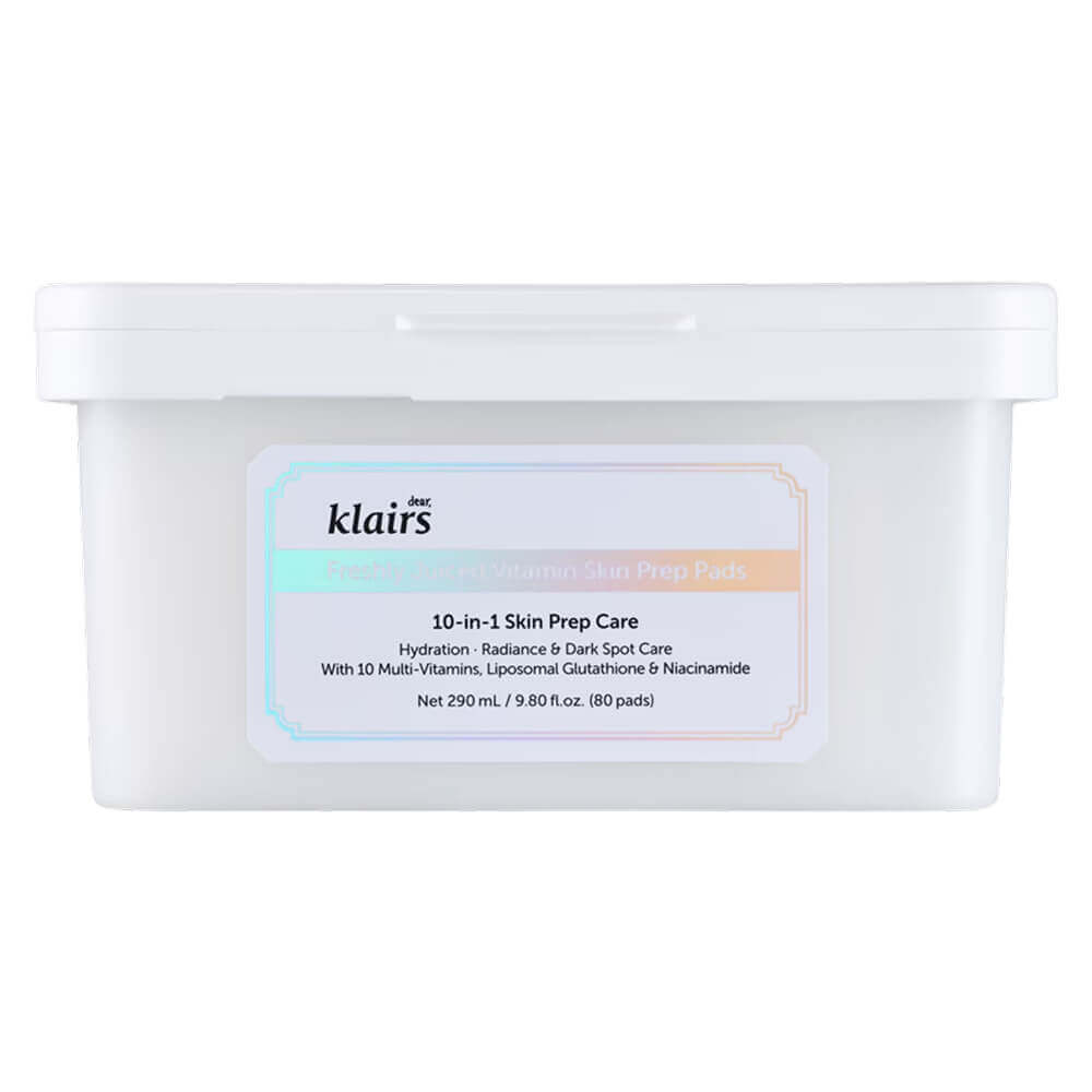 Dear, Klairs Многофункциональные витаминные пэды для лица Freshly Juiced Vitamin Skin Prep Pads