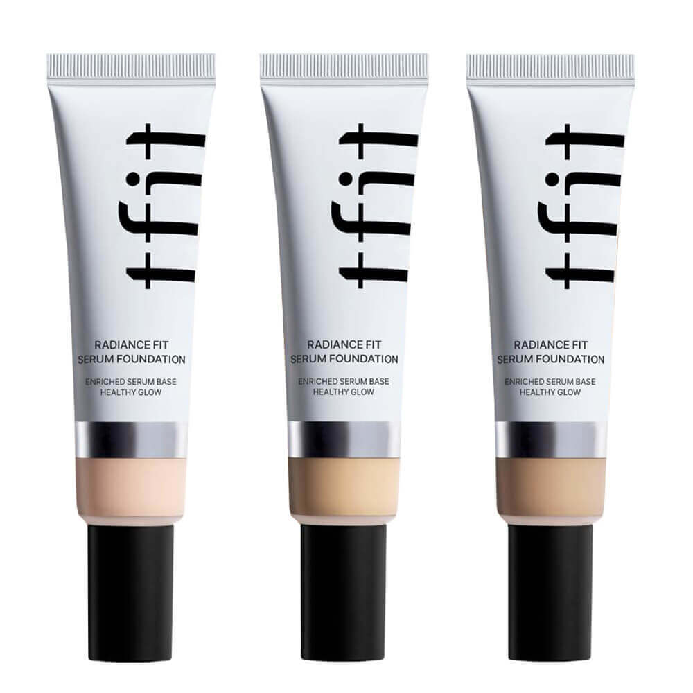 tfit Увлажняющий тональный флюид Radiance Fit Serum Foundation  C01 Porcelain