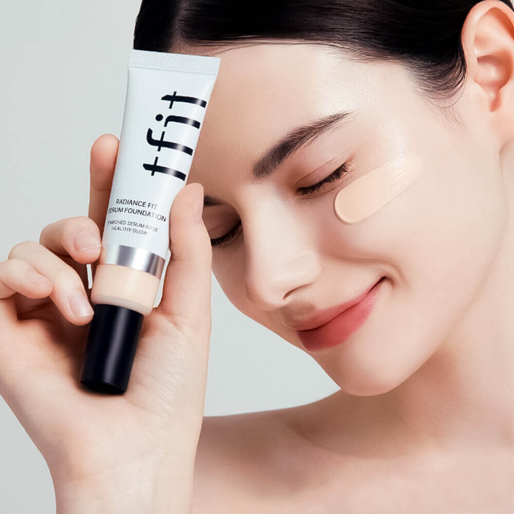 tfit Увлажняющий тональный флюид Radiance Fit Serum Foundation C01 Porcelain tfit Увлажняющий тональный флюид Radiance Fit Serum Foundation C01 Porcelain