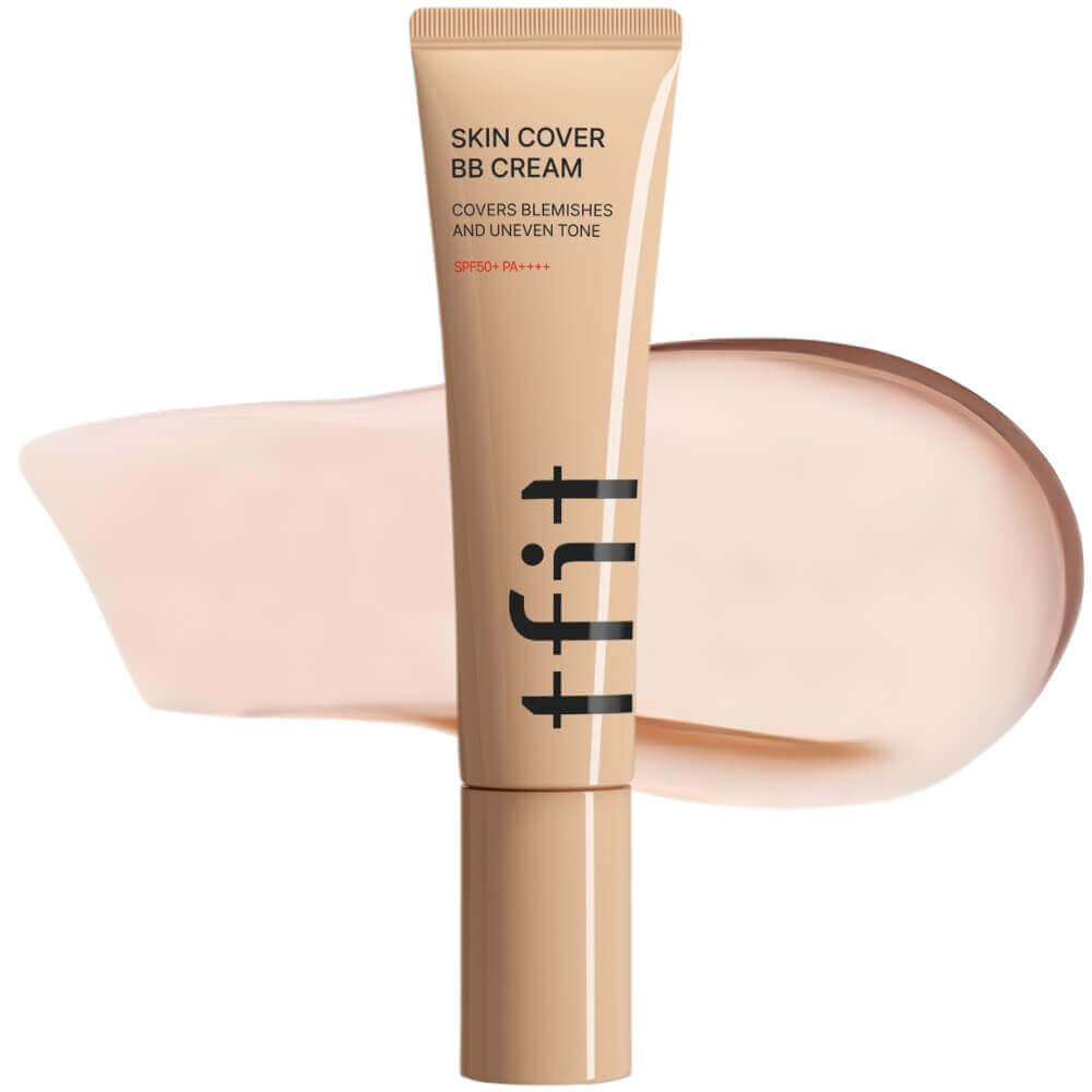 tfit Стойкий увлажняющий BB-крем Skin Cover BB Cream SPF50+ PA++++ BC01 Porcelain