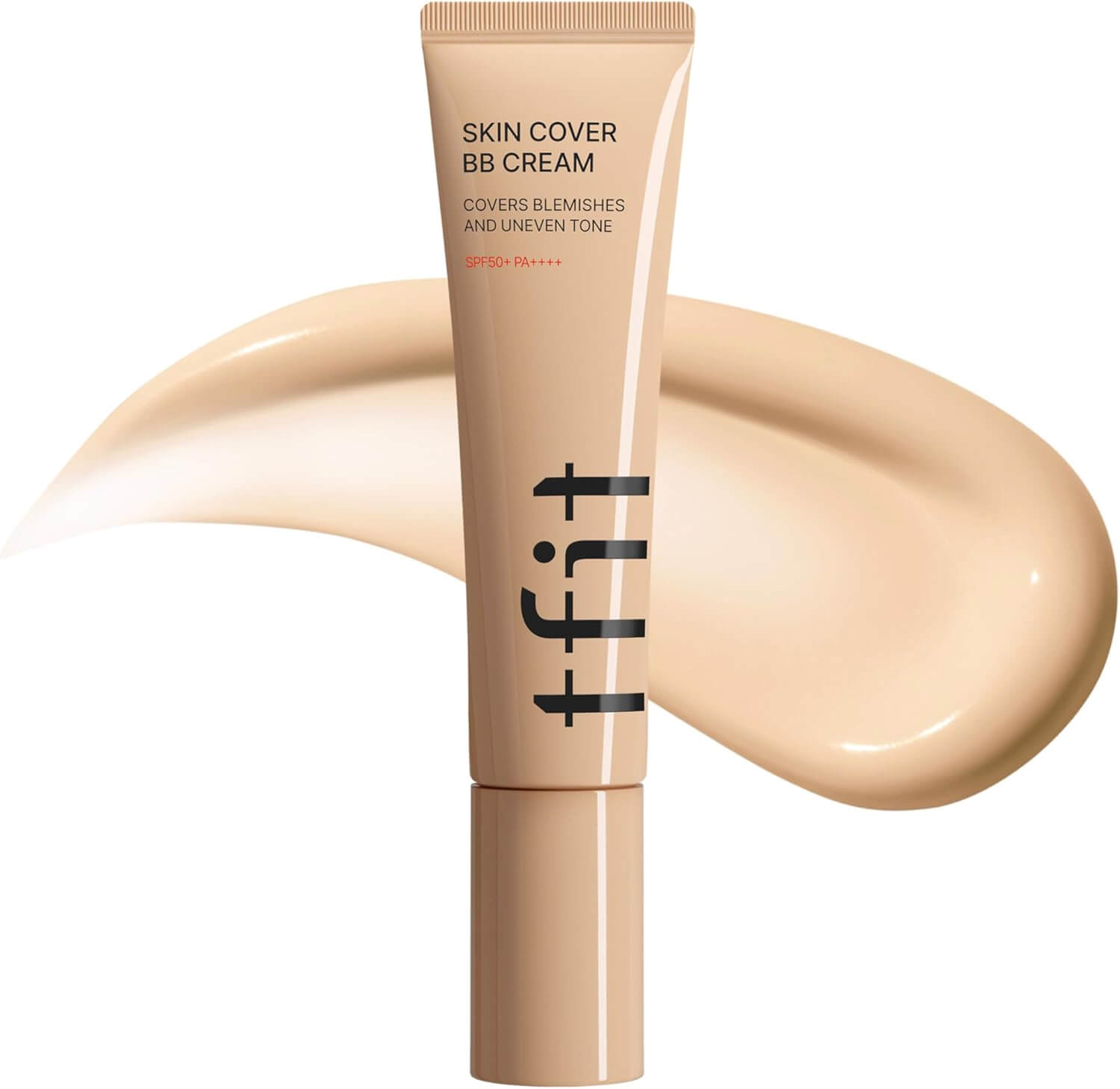 tfit Стойкий увлажняющий BB-крем Skin Cover BB Cream SPF50+ PA++++ BW02 Almond Butter