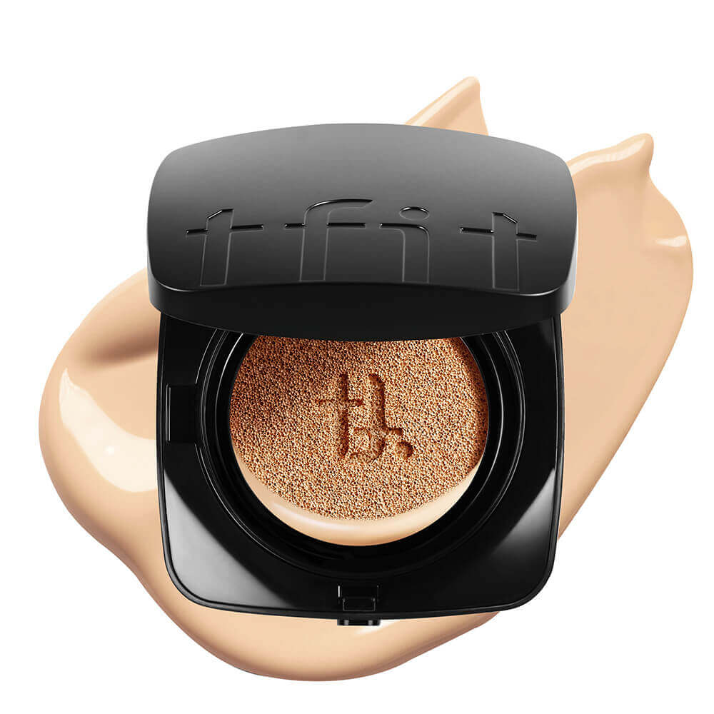 tfit Тональный кушон с сияющим финишем Layering Fit Glow Cushion EX SPF50+ PA++++ N1.5 Suede