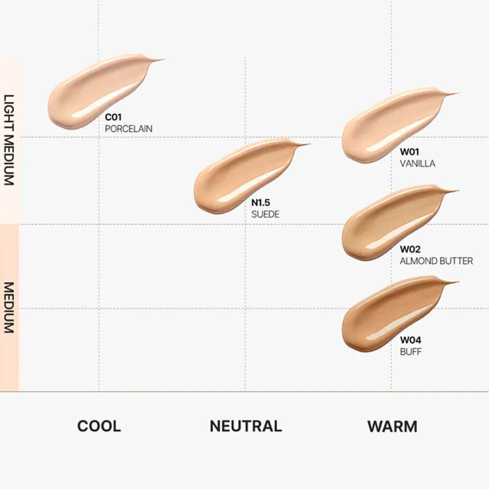 tfit Тональный кушон с сияющим финишем Layering Fit Glow Cushion EX SPF50+ PA++++ N1.5 Suede