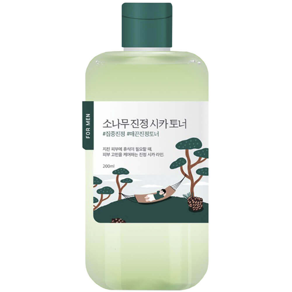 ROUND LAB Тонер для лица мужской Сосна и Центела  Round Lab For Men Pine Calming Cica Toner