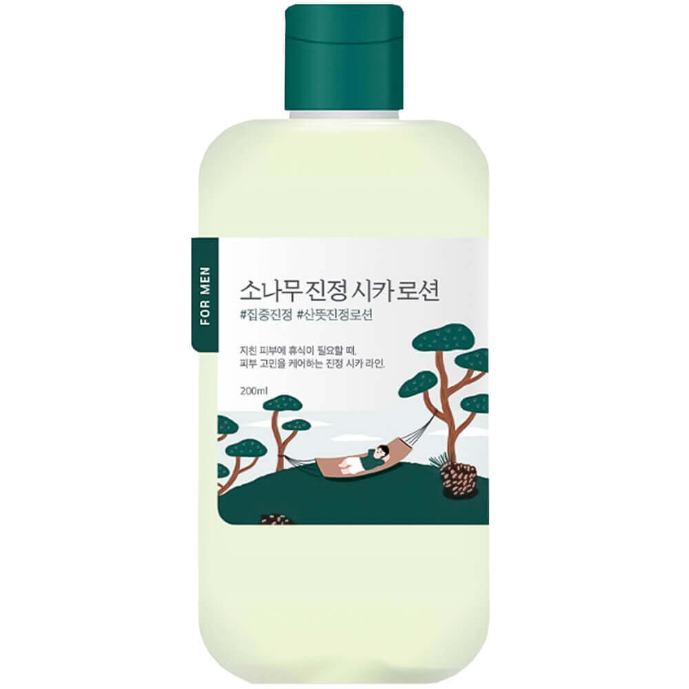 ROUND LAB Лосьон для лица мужской Экстраты Сосны И Центелы For Men Pine Calming Cica Lotion
