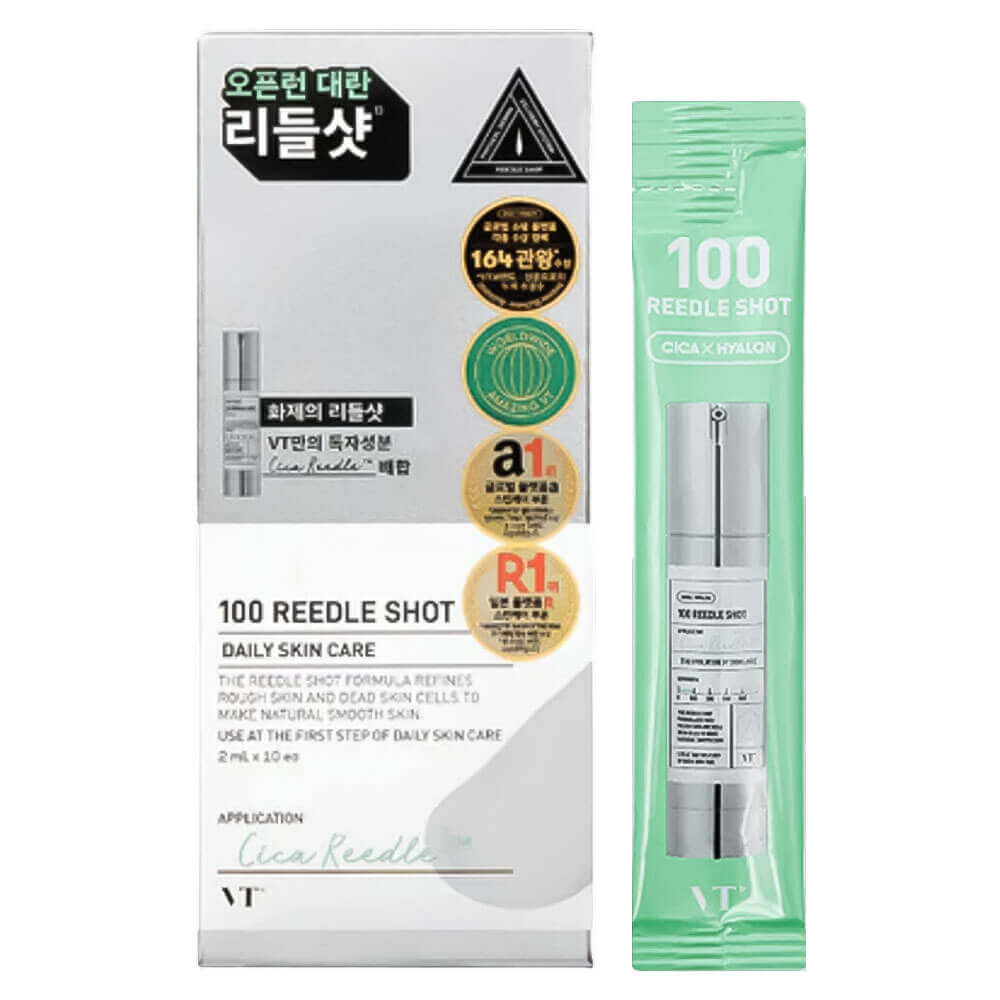 VT Cosmetics Бустер-сыворотка для лица Спикулы100 VT Reedle Shot100 Facial Boosting First Ampoule