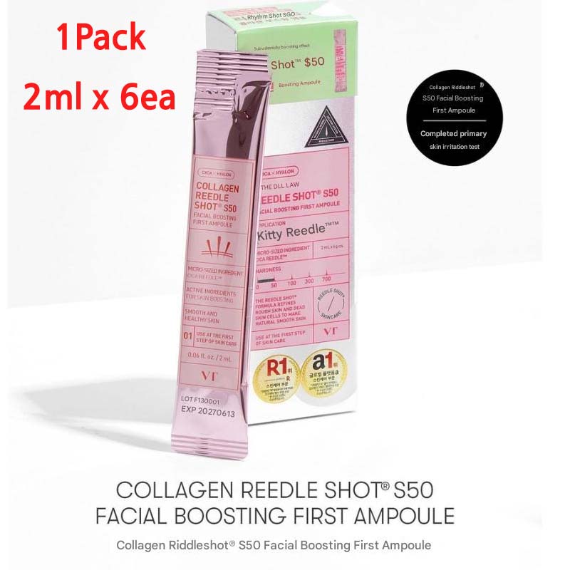 VT Cosmetics Бустер-сыворотка для лица Коллаген и Спикулы 50 VT Collagen Reedle Shot S50 Facial