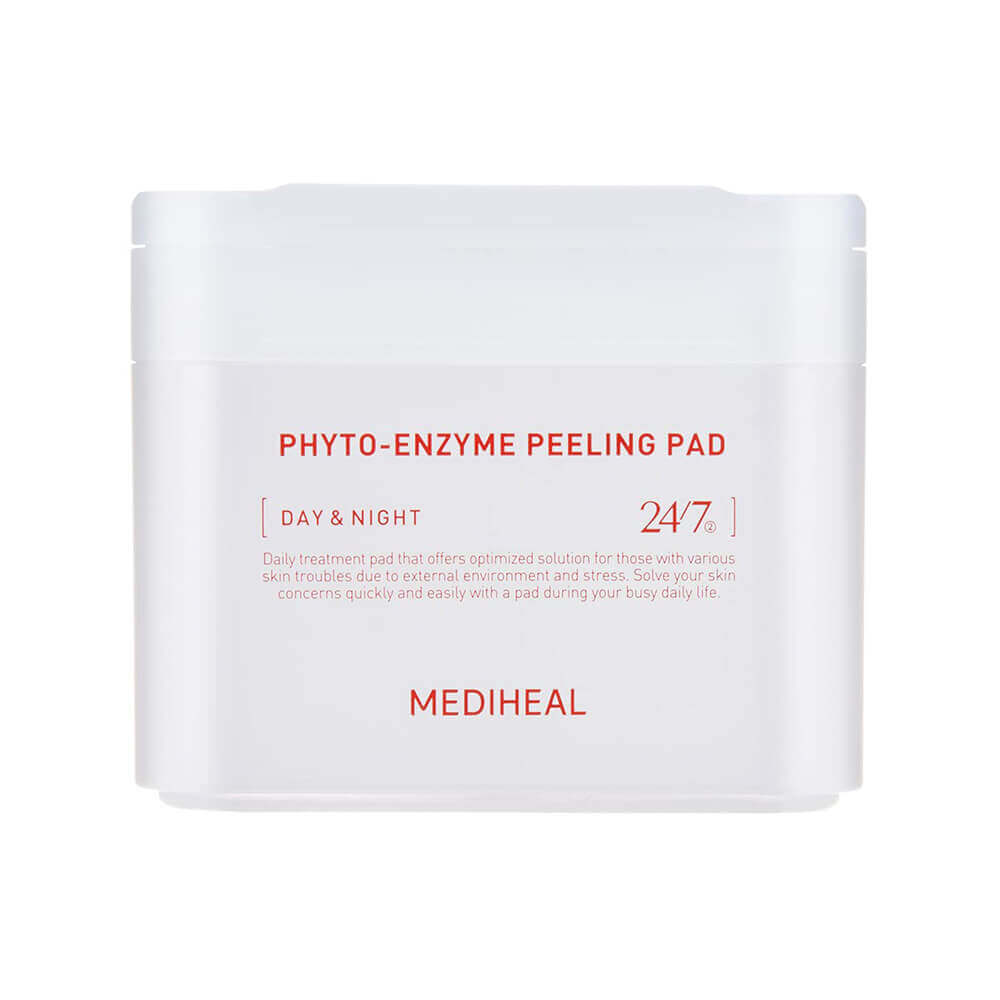 MEDIHEAL Очищающие пилинг-пэды с энзимами и LHA-кислотой Phyto-Enzyme Peeling Pad