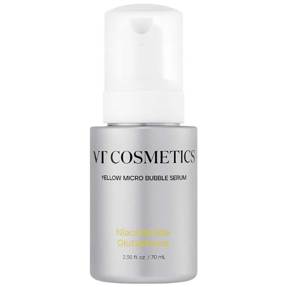 VT Cosmetics Пузырьковая сыворотка с ниацинамидом Niacinamide Glutathione Yellow Micro Bubble Serum