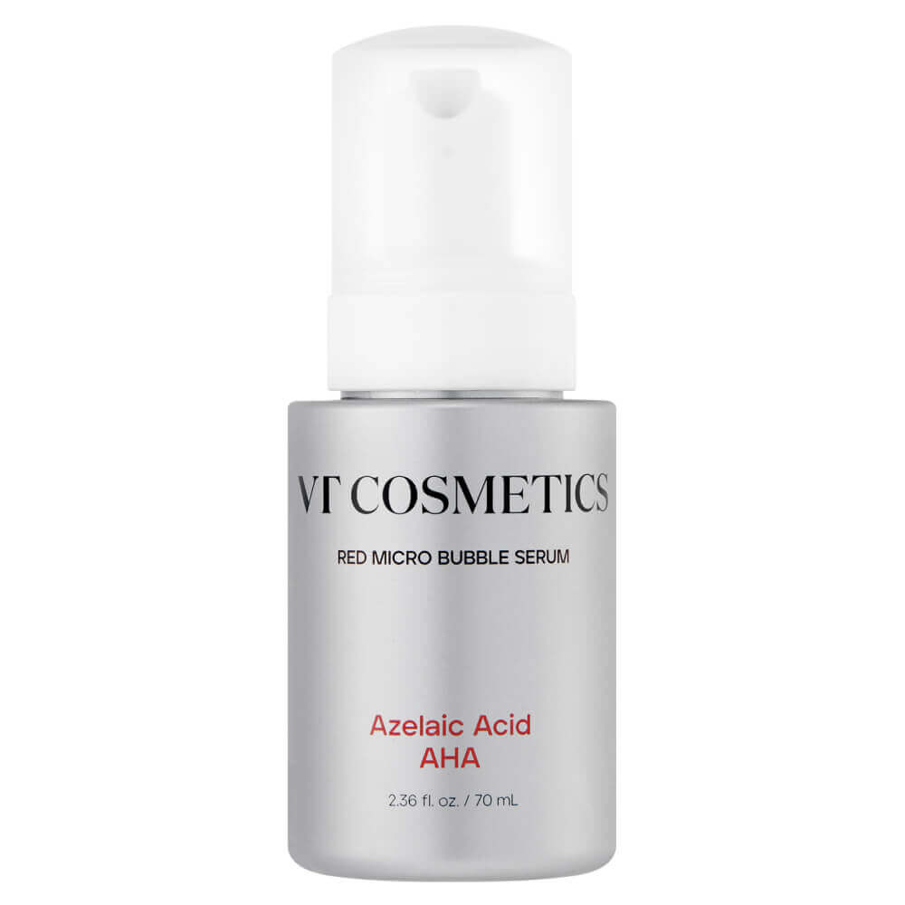 VT Cosmetics Пузырьковая сыворотка с азелаиновой кислотой Azelaic Acid  AHA Red Micro Bubble Serum